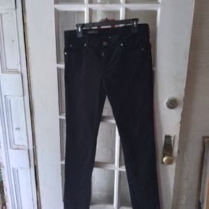 Kut...Black soft velet black cords. Nwnt. Skinny.